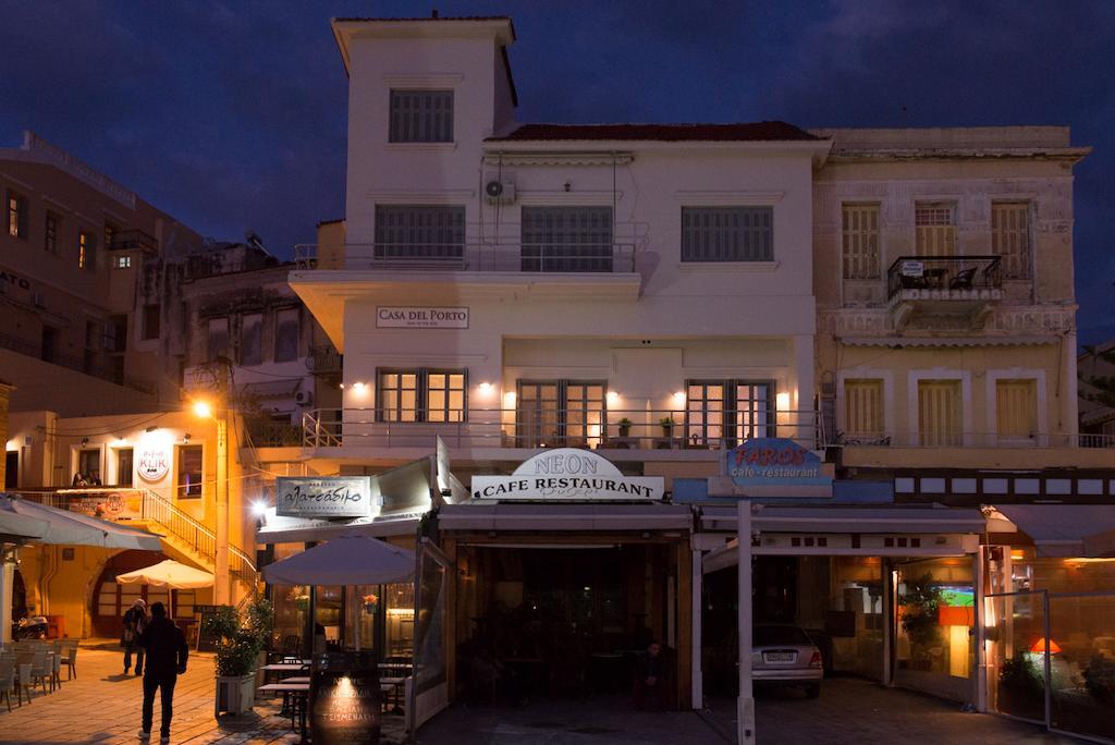 Casa Del Porto Hotel Hriszí Aktí Haniá Kültér fotó
