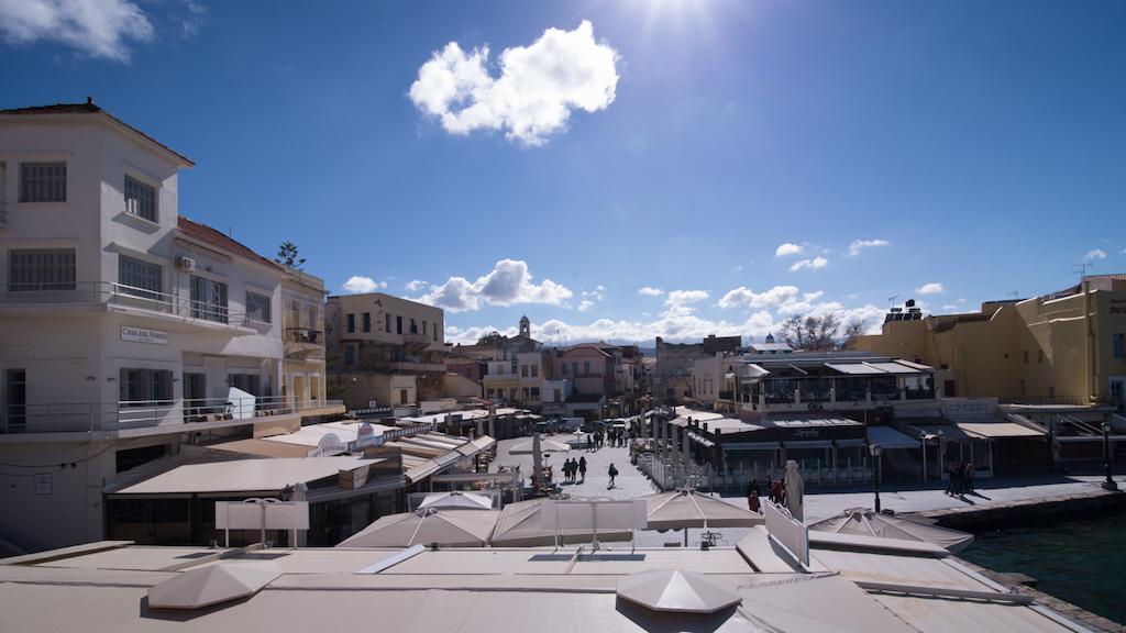 Casa Del Porto Hotel Hriszí Aktí Haniá Kültér fotó